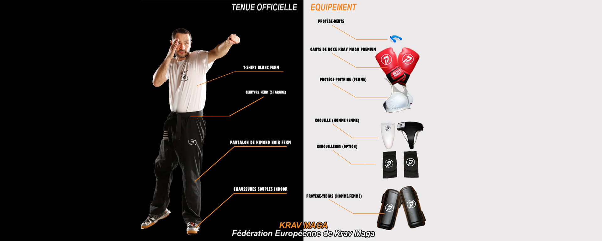 acheter equipement krav maga