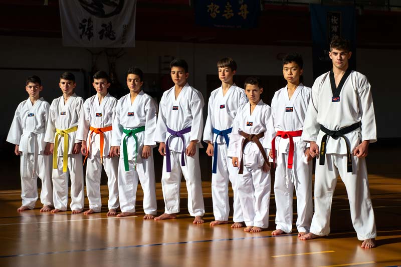 ceinture-en-taekwondo