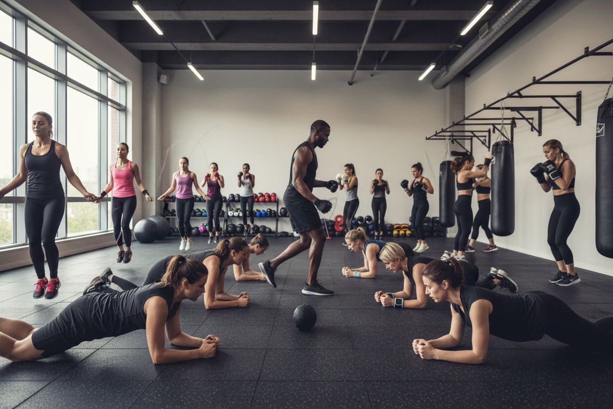 bienfaits mentaux des cours de boxe